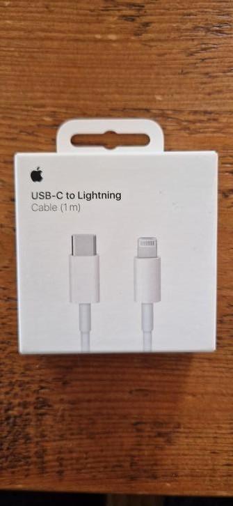 Apple kabel USB C to lightning (1m) beschikbaar voor biedingen