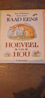 Anita Jeram - Raad eens hoeveel ik van je hou, Ophalen of Verzenden, Zo goed als nieuw, Anita Jeram; Sam McBratney