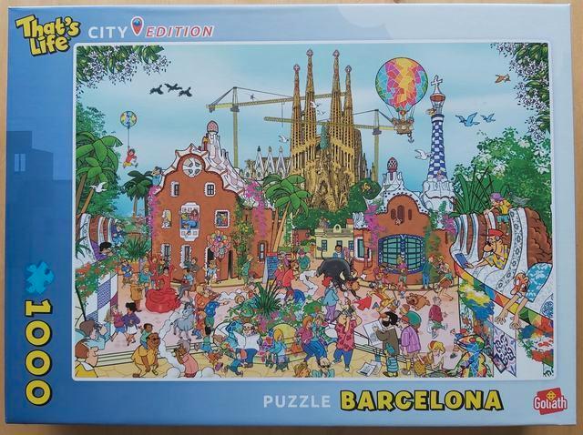 PUZZEL- ZAANDAM - 1000 stukjes, Hobby en Vrije tijd, Denksport en Puzzels, Zo goed als nieuw, Legpuzzel, 500 t/m 1500 stukjes