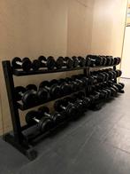 Dumbells Fitness Set CHD 2-40kg + rekken, Sport en Fitness, Ophalen, Zo goed als nieuw, Benen, Dumbbell