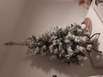 Mooie volle kunstkerstboom met sneeuw erin. Ong 120 cm., Ophalen of Verzenden, Zo goed als nieuw