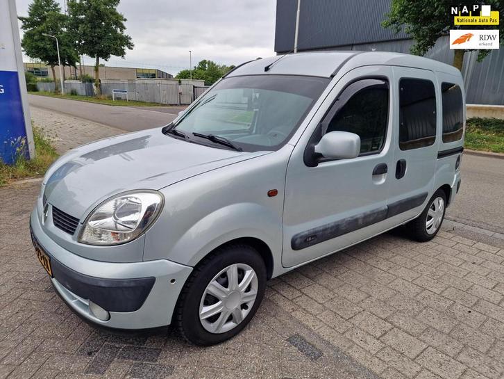 Renault Kangoo 1.6-16V Privilège Automaat, Minicamper, Apk,, Caravans en Kamperen, Campers, Buscamper of Camperbus, Overige merken