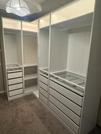 IKEA PAX hoek kledingkast (135+260)x58x236cm, Bezorg/montage, Huis en Inrichting, Kasten | Kledingkasten, Gebruikt, 200 cm of meer