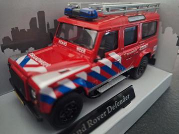 Landrover Defender Brandweer NL 
Schaal 1:43  beschikbaar voor biedingen