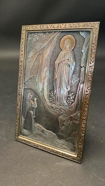 Antiek staander maria grot bernadette / Paris beschikbaar voor biedingen