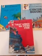 Steven Sterk - Peyo & Walthery - 3 stripboeken, Boeken, Stripboeken, Gelezen, Ophalen of Verzenden, Meerdere stripboeken