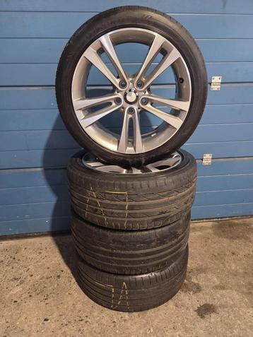 Originele BMW 3 serie / 4 serie 18 Inch set met Zomerbanden beschikbaar voor biedingen