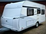 Eriba Hymer Exciting 2020 445 Mover Luifel GFK Autark 1700KG, Rondzit, Dwarsbed, Bedrijf, Schokbreker