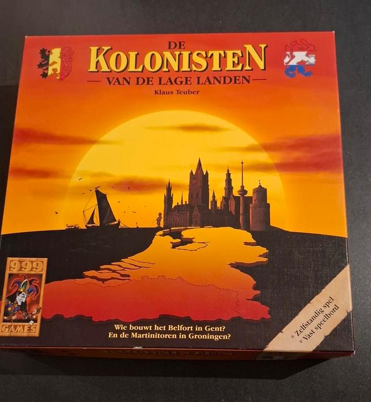 Kolonisten van de Lage Landen, Hobby en Vrije tijd, Gezelschapsspellen | Bordspellen, Nieuw, Drie of vier spelers, Ophalen of Verzenden