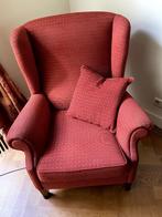 Klassiek moderne fauteuil, Huis en Inrichting, Fauteuils, Hout, Gebruikt, Minder dan 75 cm, 75 tot 100 cm