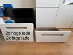 Besta lades (2 verschillende formaten, 4 beschikbaar), Huis en Inrichting, Ophalen, Gebruikt, Minder dan 100 cm, Met lade(s)
