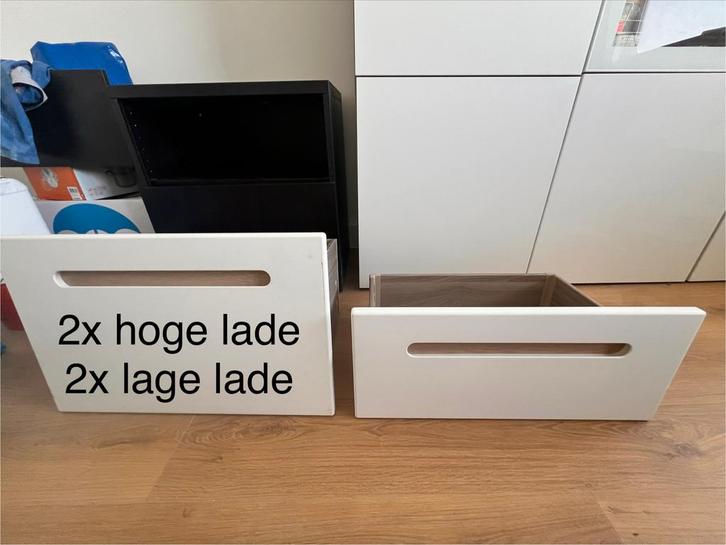 Besta lades (2 verschillende formaten, 4 beschikbaar), Huis en Inrichting, Kasten | Kledingkasten, Gebruikt, Minder dan 100 cm