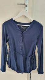 Zwangerschapsblouse bonprix maat S/36, Bonprix, Blauw, Ophalen of Verzenden, Zo goed als nieuw
