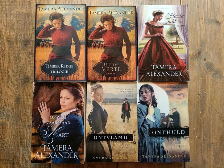 6 Boeken van Tamara Alexander., Boeken, Historische romans, Zo goed als nieuw, Ophalen of Verzenden