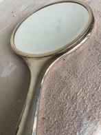 Brocante Borstel, Kam & Spiegel Set, Antiek en Kunst, Antiek | Spiegels, Ophalen of Verzenden, Ovaal, Minder dan 50 cm, Minder dan 100 cm