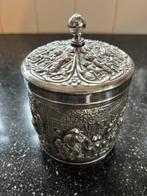 Douwe Egberts verzilverde theedoos Hendrik Hooijkaas, Antiek en Kunst, Ophalen of Verzenden