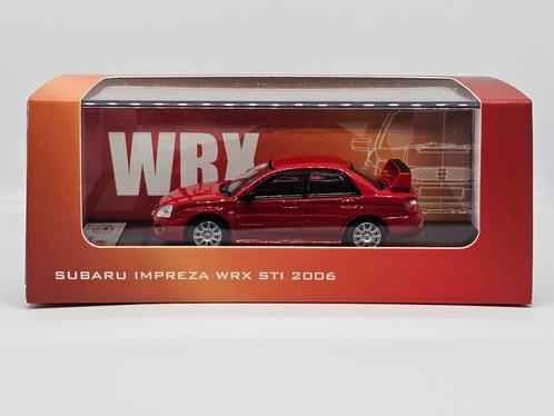 1:64 Masterpiece Subaru Impreza Rood, Hobby en Vrije tijd, Modelauto's | Overige schalen, Zo goed als nieuw, Ophalen of Verzenden