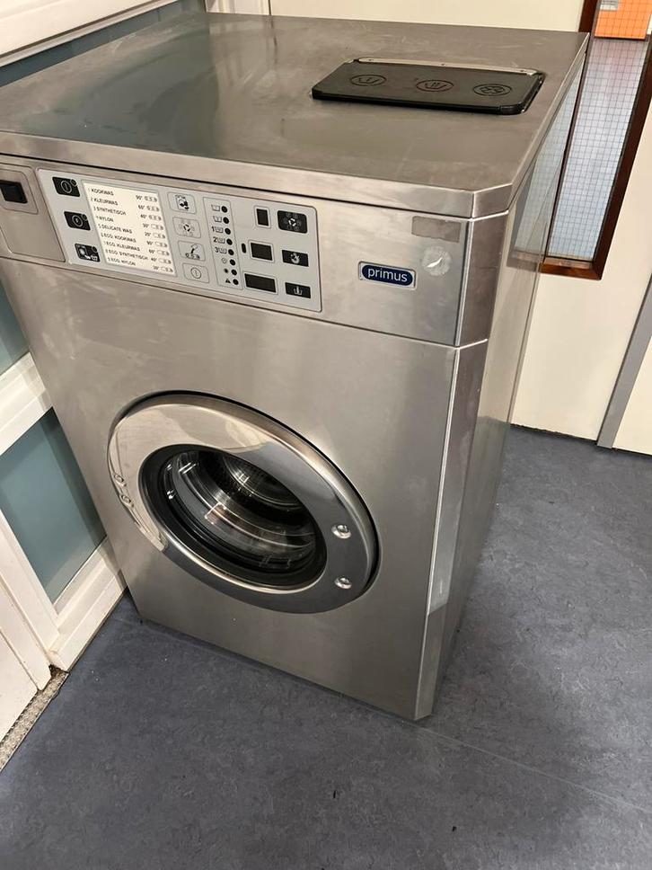 Professionele industriële wasmachine primus breng service!!, Witgoed en Apparatuur, Wasmachines, Zo goed als nieuw, Voorlader