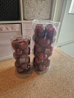 Paarse kerstballen te koop, Ophalen of Verzenden, Zo goed als nieuw