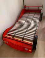 ZGAN Autobed 90x200 met licht incl lattenbodem, Kinderen en Baby's, Kinderkamer | Bedden, Ophalen, 85 tot 100 cm, Zo goed als nieuw