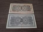 Setje muntbiljetten 1 en 2,5 gulden Juliana, 1949, Postzegels en Munten, Ophalen of Verzenden