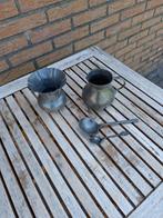 tinnen vaas en kan, Antiek en Kunst, Antiek | Tin, Ophalen of Verzenden