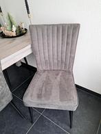 Florentino eetkamer stoel 2x grijs pronto wonen, Huis en Inrichting, Stoelen, Grijs, Twee, Zo goed als nieuw, Ophalen