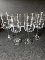 Set van 4 wijnglazen van Rivièra Maison., Glas of Glazen, Verzenden, Effen, Glas