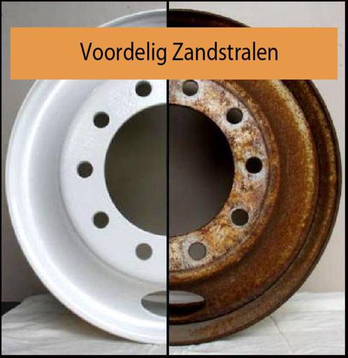 meubels zandstralen glasparelstralen luchtgommen., Diversen, Overige Diversen, Zo goed als nieuw, Ophalen of Verzenden