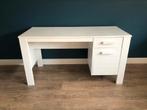 Woood bureau Dennis grenen wit geborsteld, Ophalen, Gebruikt, Bureau