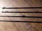 Gordijnrails zwart, Ophalen, 100 tot 150 cm, Zwart, Modern, strak