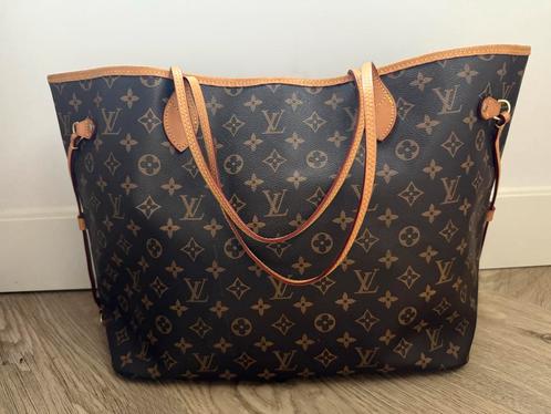 Louis Vuitton Neverfull GM Monogram, Sieraden, Tassen en Uiterlijk, Tassen | Damestassen, Zo goed als nieuw, Shopper, Bruin, Ophalen of Verzenden