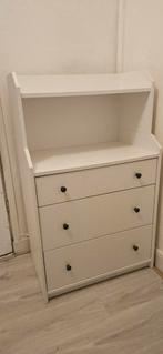 IKEA HAUGA wit kleine ladekast, Huis en Inrichting, Kasten | Ladekasten, Ophalen, Gebruikt, 100 tot 150 cm, 50 tot 100 cm