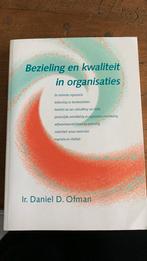 D.D. Ofman - Bezieling en kwaliteit in organisaties, Ophalen of Verzenden, D.D. Ofman, Zo goed als nieuw