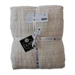 100% linnen dekbedovertrek 240x220 met slopen Lichtbeige, Huis en Inrichting, Slaapkamer | Beddengoed, Overige kleuren, Dekbedovertrek