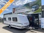 Dethleffs C'Go 475 EL 1 wk gebruikt NIEUWSTAAT!, Caravans en Kamperen, Bedrijf, Treinzit, Tot en met 3, Overige typen