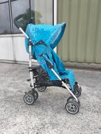 Leuke blauwe buggy van Titaniumbaby met waterdruppels., Kinderen en Baby's, Buggy's, Ophalen of Verzenden, Gebruikt, Overige merken