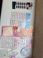 Set Nageldecoratie - Stickers, Steentjes, Glitter, Sieraden, Tassen en Uiterlijk, Uiterlijk | Cosmetica en Make-up, Ophalen, Overige kleuren