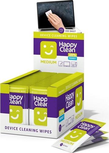 HAPPY CLEAN DOEKJES - 100 STUKS**VASTE PRIJS/ GOEDKOOPSTE** beschikbaar voor biedingen