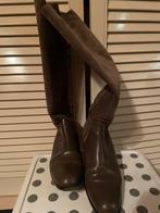 Panara suede met lederenLaarzen, maat 37, Hoge laarzen, Ophalen of Verzenden, Gedragen, Bruin