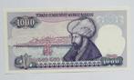 Turkije 1000 Lira  1986, Verzenden, Overige landen