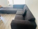 L-Shape Large size Living Room Sitting sofa in black color, Ophalen of Verzenden, Zo goed als nieuw, Kunststof, Cloth material