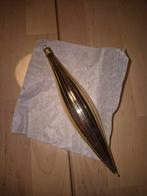 Vintage Gouden Ijspegel Kerstbal, Ophalen, Gebruikt