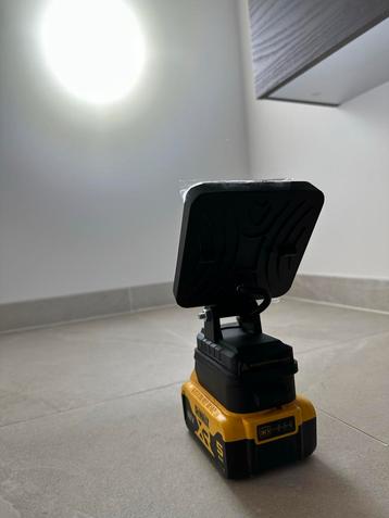Supersterke LED-lamp voor DeWalt accu’s – krachtig licht! beschikbaar voor biedingen