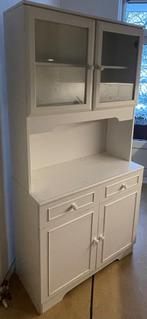 buffetkast, wit, Huis en Inrichting, Kasten | Buffetkasten, Ophalen, Gebruikt, Gewoon, 50 tot 100 cm