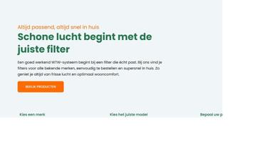 Overname Filterwebshop incl dropshipping mogelijkheid  beschikbaar voor biedingen