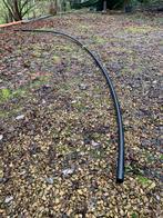 Zwarte telecom buis. Flexibel, 7 m lang, 5 cm doorsnede, Doe-het-zelf en Verbouw, Buizen en Afvoer, Ophalen, Pvc, 6 meter of meer