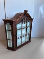 Kuifkast, vitrinekast, wandkast, 67,5x68,5x20cm, Ophalen, 50 tot 100 cm, Glas, Minder dan 25 cm