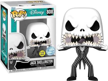 Funko POP Disney - Jack Skellington (808) Glows in the Dark beschikbaar voor biedingen