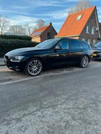BMW 3-Serie  316I Touring Zwart Navigatie Pro, Auto's, BMW, Te koop, Geïmporteerd, 5 stoelen, Benzine